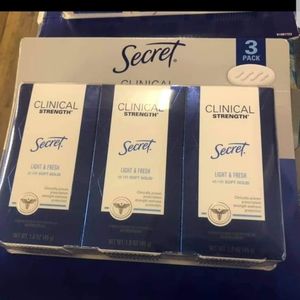 Secret clinical 3 pack